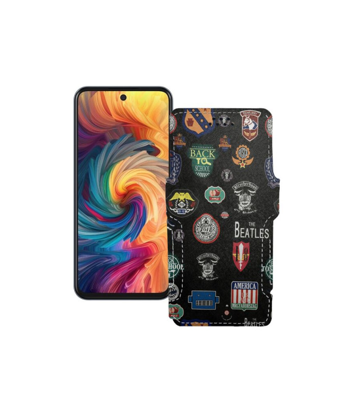 Чохол-книжка з екошкіри для телефону ZTE Nubia V70