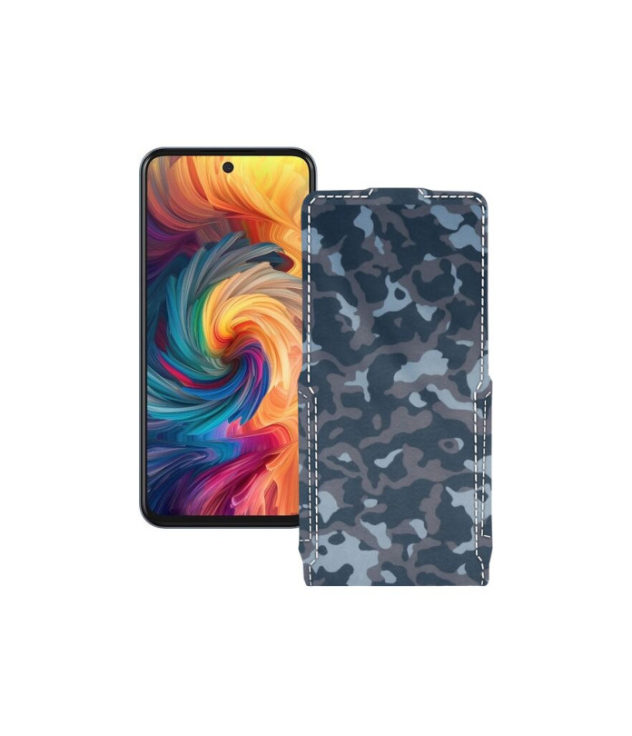 Чохол-флип з екошкіри для телефону ZTE Nubia V70