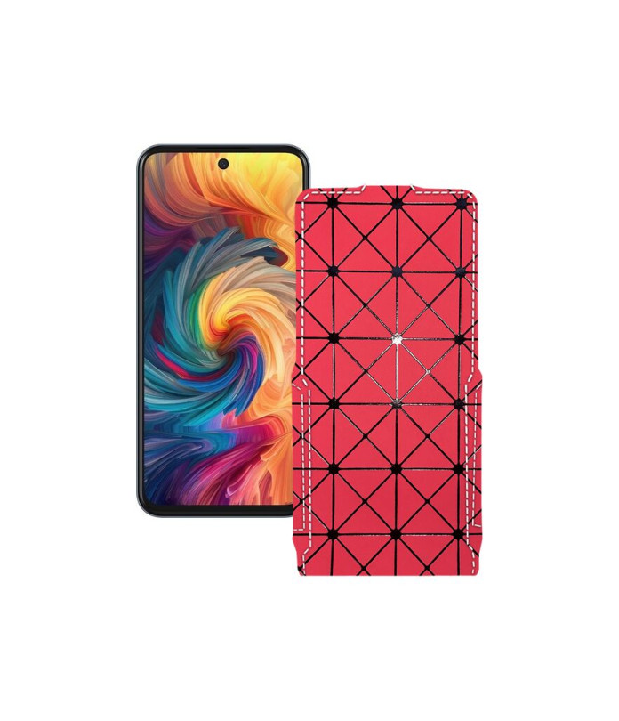 Чохол-флип з екошкіри для телефону ZTE Nubia V70