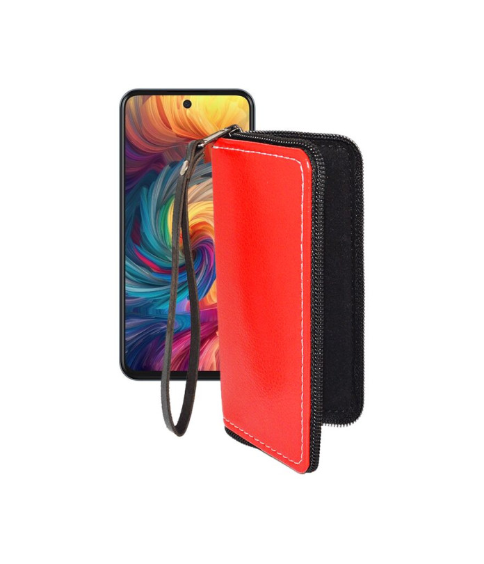 Чохол-гаманець з екошкіри для телефону ZTE Nubia V70