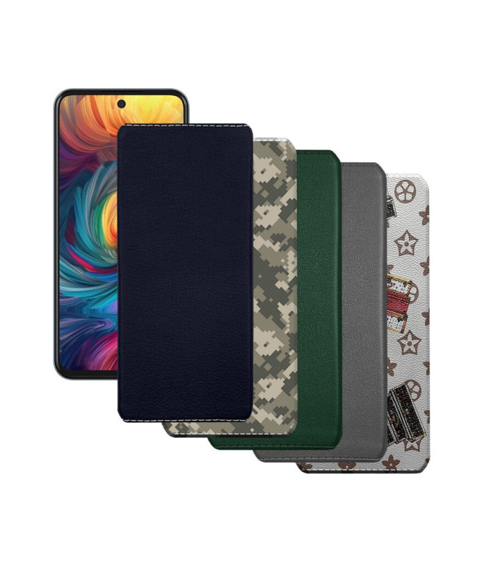 Накладка з екошкіри для телефону ZTE Nubia V70