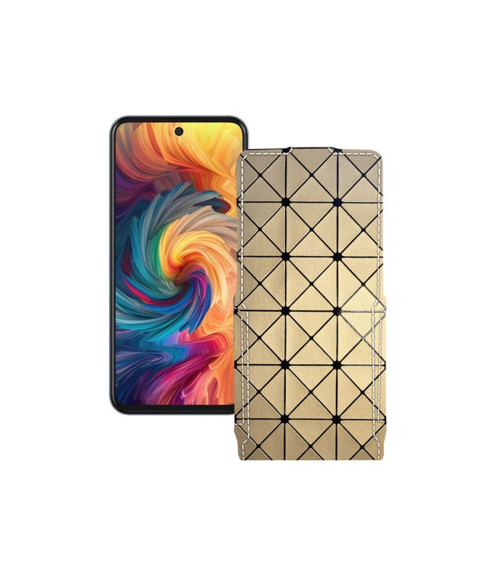 Чохол-флип з екошкіри для телефону ZTE Nubia V70