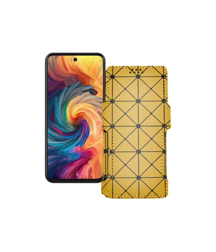 Чохол-книжка з екошкіри для телефону ZTE Nubia V70