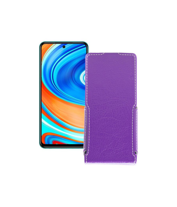 Чохол-флип з екошкіри для телефону Xiaomi Redmi Note 9 Pro