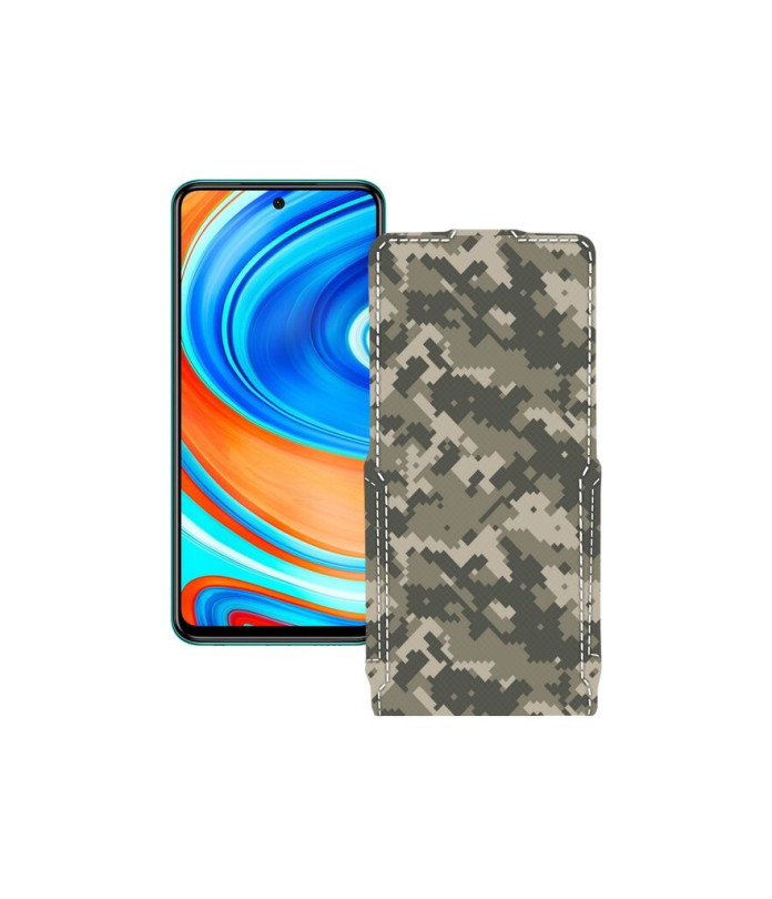 Чохол-флип з екошкіри для телефону Xiaomi Redmi Note 9 Pro