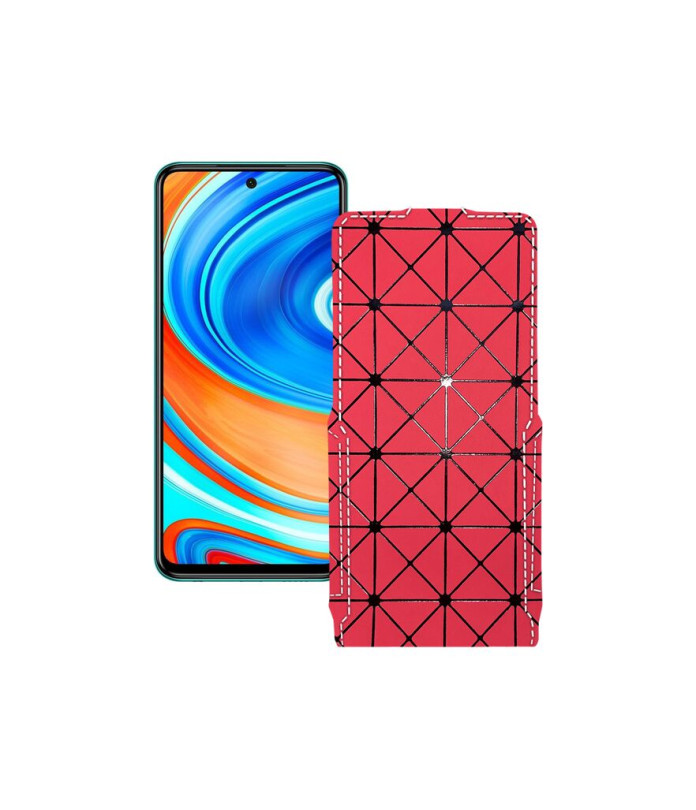 Чохол-флип з екошкіри для телефону Xiaomi Redmi Note 9 Pro