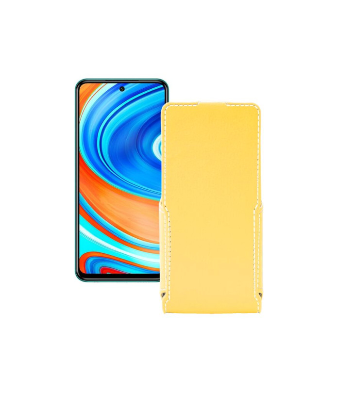 Чохол-флип з екошкіри для телефону Xiaomi Redmi Note 9 Pro