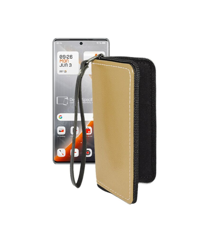 Чохол-гаманець з екошкіри для телефону Tecno Pova Curve