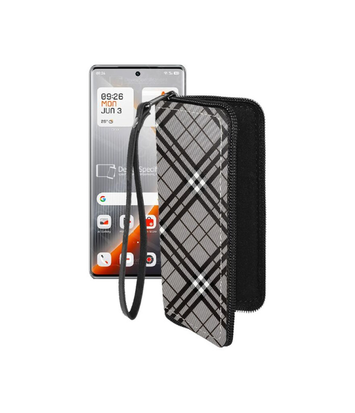 Чохол-гаманець з екошкіри для телефону Tecno Pova Curve