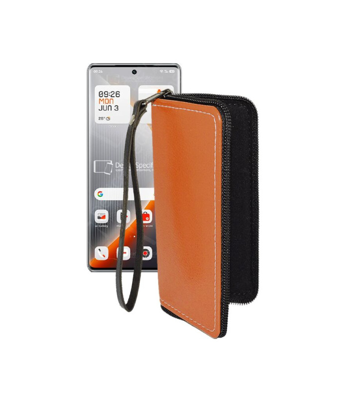 Чохол-гаманець з екошкіри для телефону Tecno Pova Curve