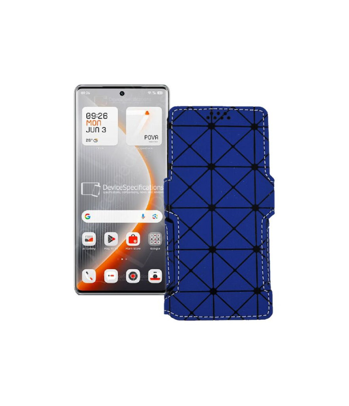 Чохол-книжка з екошкіри для телефону Tecno Pova Curve