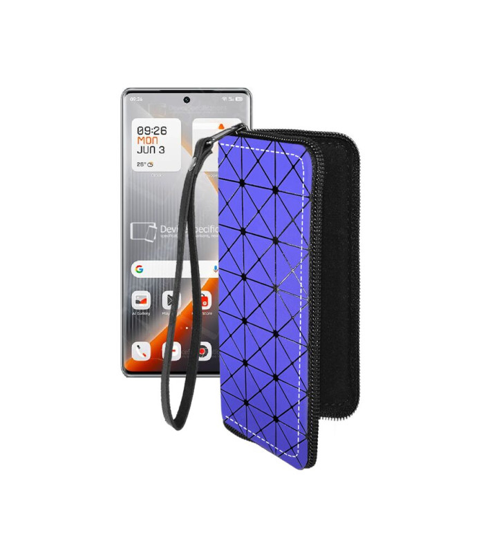 Чохол-гаманець з екошкіри для телефону Tecno Pova Curve