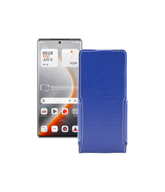 Чохол-флип з екошкіри для телефону Tecno Pova Curve