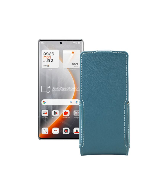 Чохол-флип з екошкіри для телефону Tecno Pova Curve