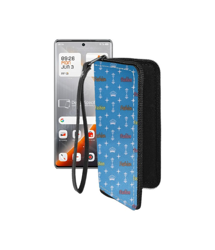 Чохол-гаманець з екошкіри для телефону Tecno Pova Curve