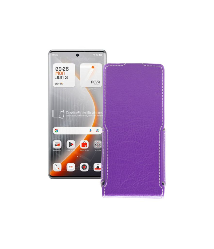 Чохол-флип з екошкіри для телефону Tecno Pova Curve