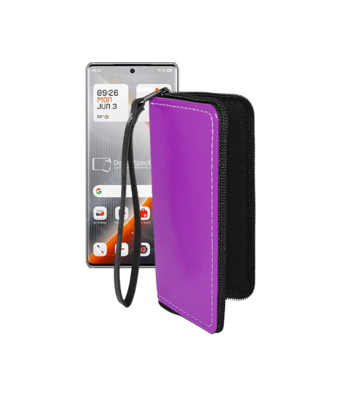 Чохол-гаманець з екошкіри для телефону Tecno Pova Curve