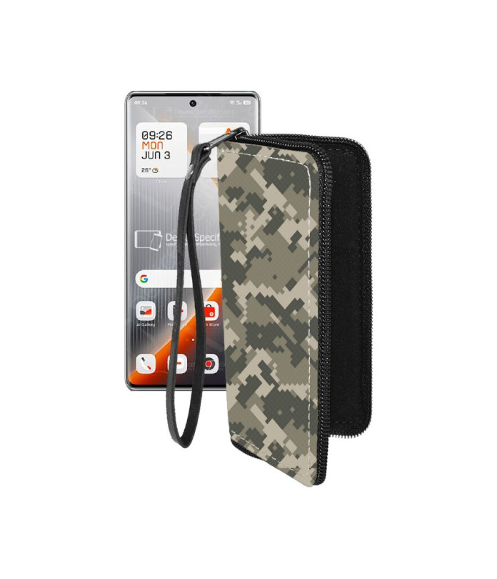 Чохол-гаманець з екошкіри для телефону Tecno Pova Curve