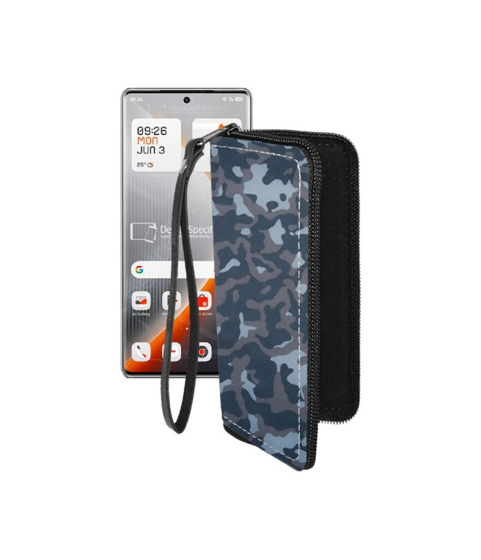 Чохол-гаманець з екошкіри для телефону Tecno Pova Curve