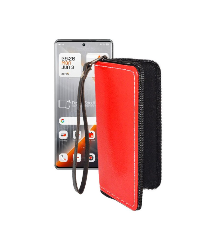 Чохол-гаманець з екошкіри для телефону Tecno Pova Curve