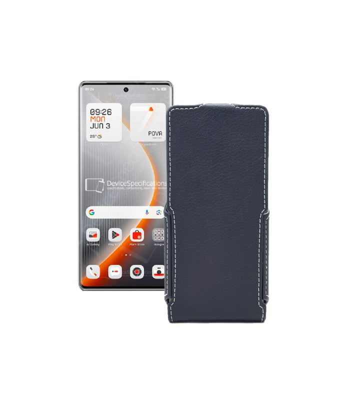 Чохол-флип з екошкіри для телефону Tecno Pova Curve