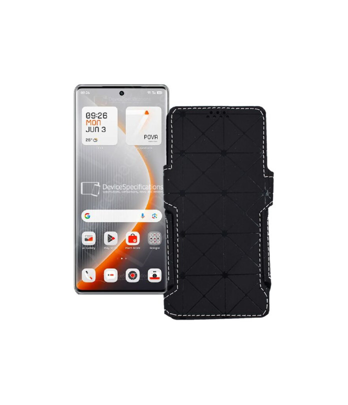 Чохол-книжка з екошкіри для телефону Tecno Pova Curve