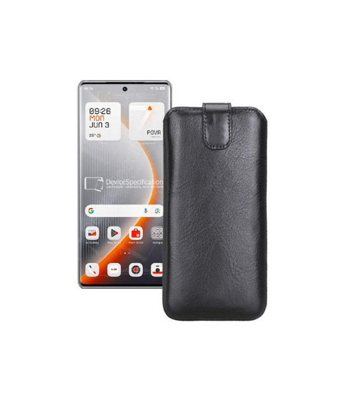 Витяжка зі шкіри для телефону Tecno Pova Curve