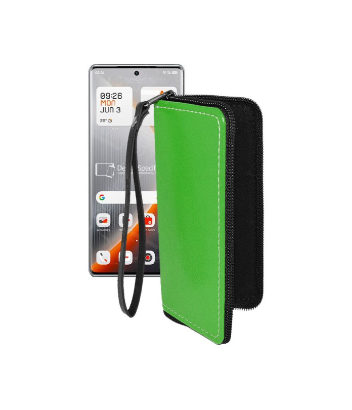 Чохол-гаманець з екошкіри для телефону Tecno Pova Curve