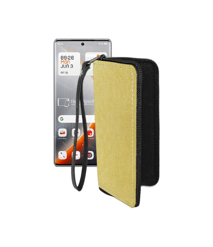 Чохол-гаманець з екошкіри для телефону Tecno Pova Curve