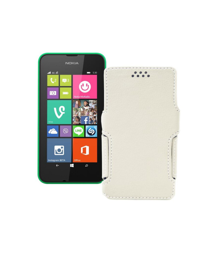 Чохол-книжка з екошкіри для телефону Nokia Lumia 530