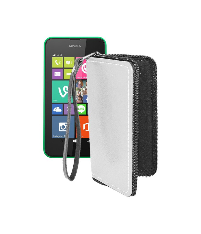 Чохол-гаманець з екошкіри для телефону Nokia Lumia 530