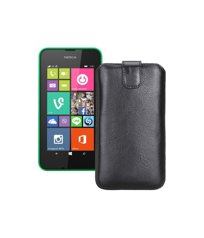 Витяжка зі шкіри для телефону Nokia Lumia 530