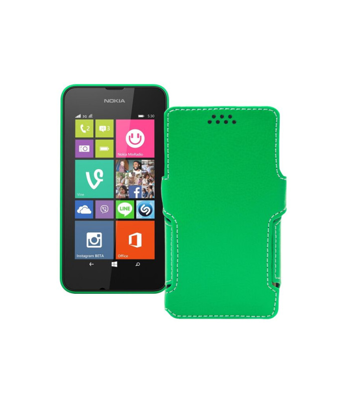 Чохол-книжка з екошкіри для телефону Nokia Lumia 530