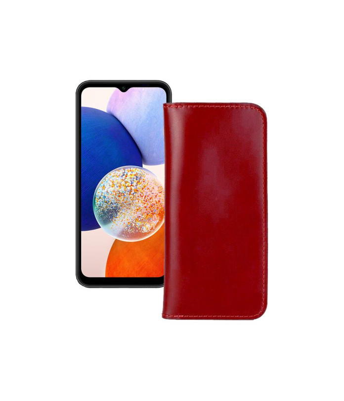 Портмоне з екошкіри для телефону Samsung Galaxy F14 4G (E145)