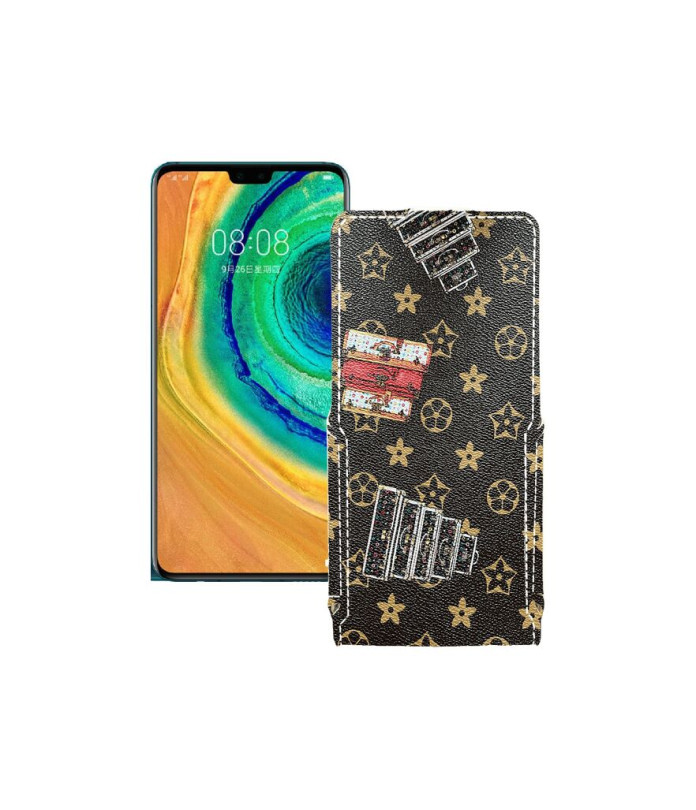 Чохол-флип з екошкіри для телефону Huawei Mate 30