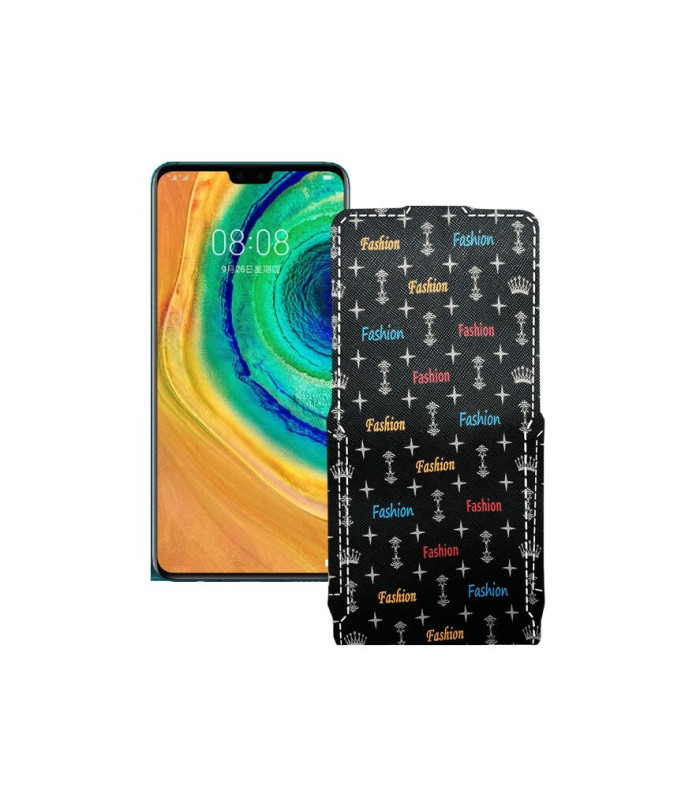 Чохол-флип з екошкіри для телефону Huawei Mate 30