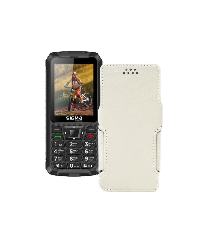 Чохол-книжка з екошкіри для телефону Sigma X-treme PR68 2021