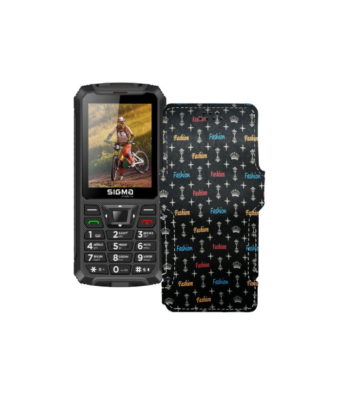 Чохол-книжка з екошкіри для телефону Sigma X-treme PR68 2021