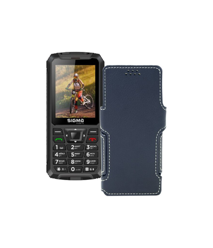 Чохол-книжка з екошкіри для телефону Sigma X-treme PR68 2021