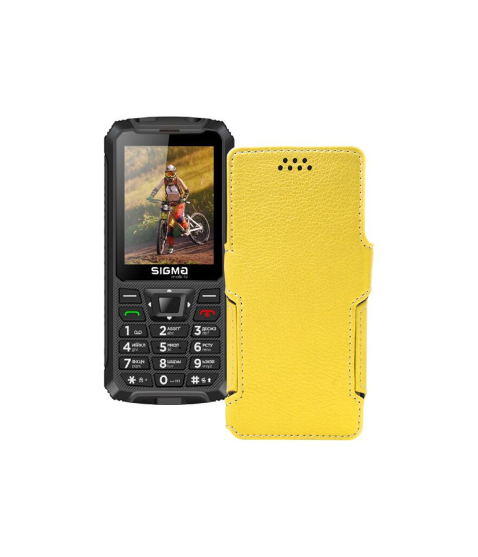 Чохол-книжка з екошкіри для телефону Sigma X-treme PR68 2021