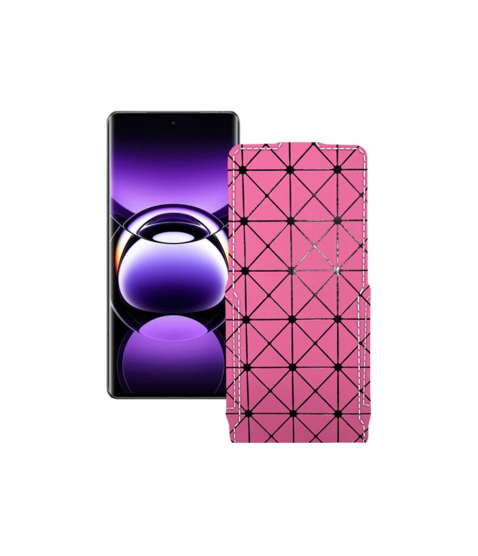 Чохол-флип з екошкіри для телефону OPPO Find X7 Ultra
