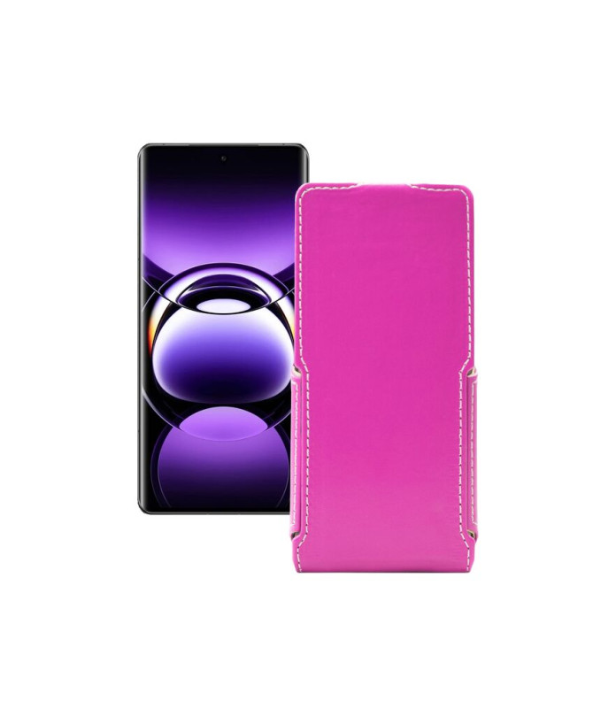 Чохол-флип з екошкіри для телефону OPPO Find X7 Ultra