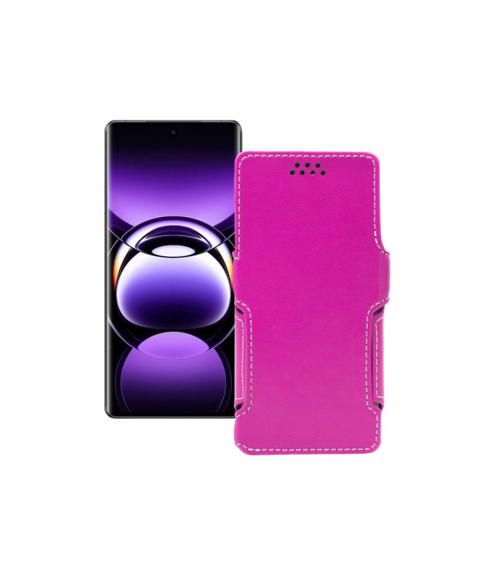 Чохол-книжка з екошкіри для телефону OPPO Find X7 Ultra
