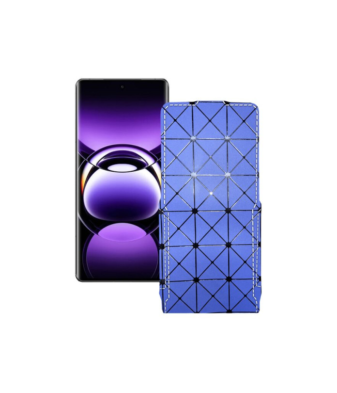 Чохол-флип з екошкіри для телефону OPPO Find X7 Ultra