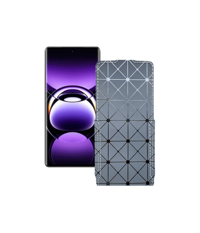 Чохол-флип з екошкіри для телефону OPPO Find X7 Ultra