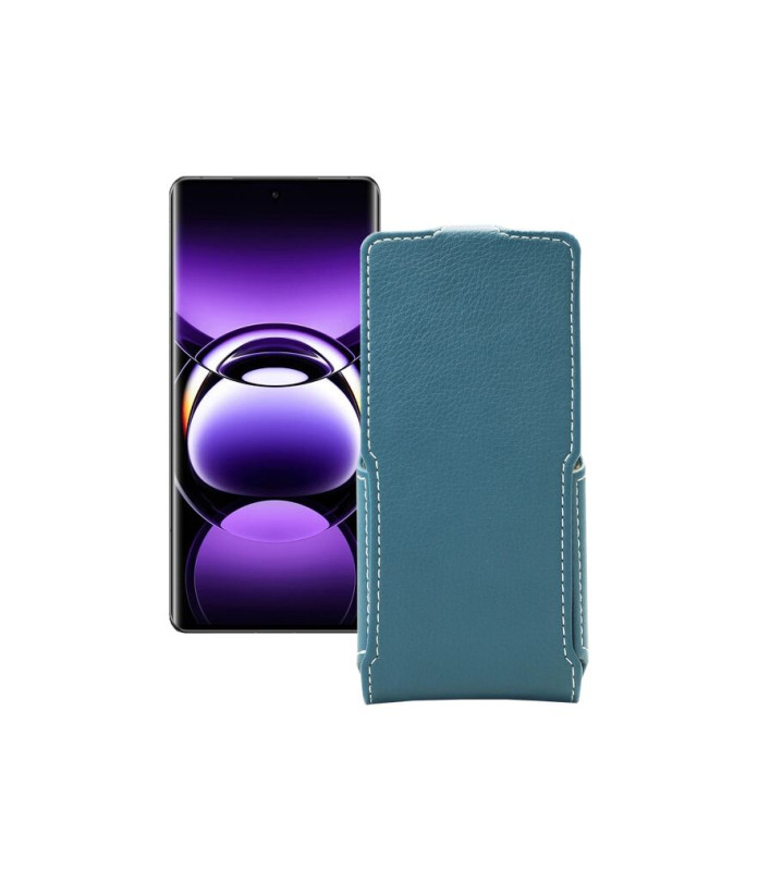 Чохол-флип з екошкіри для телефону OPPO Find X7 Ultra