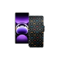 Чохол-книжка з екошкіри для телефону OPPO Find X7 Ultra