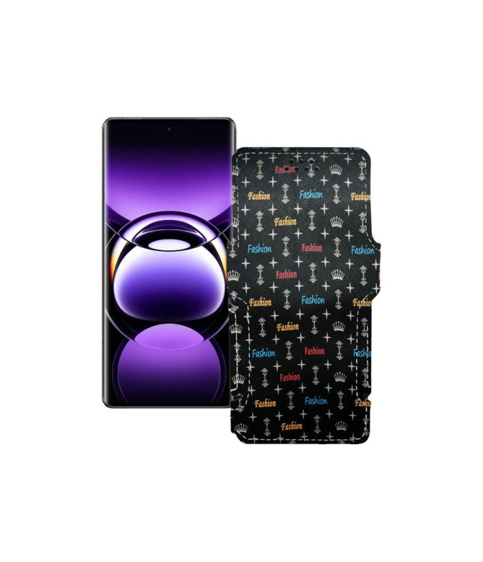 Чохол-книжка з екошкіри для телефону OPPO Find X7 Ultra