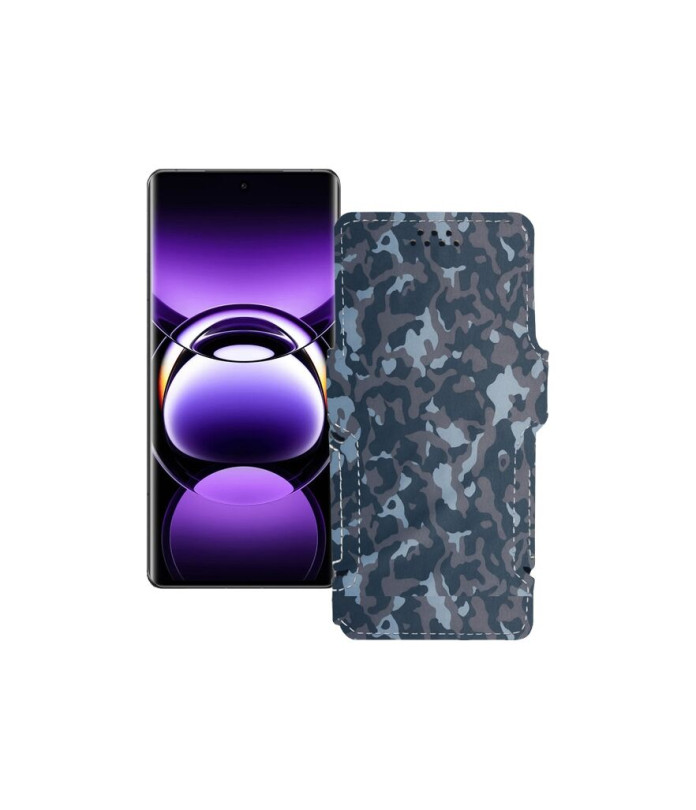 Чохол-книжка з екошкіри для телефону OPPO Find X7 Ultra