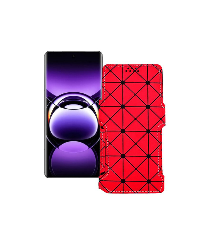 Чохол-книжка з екошкіри для телефону OPPO Find X7 Ultra